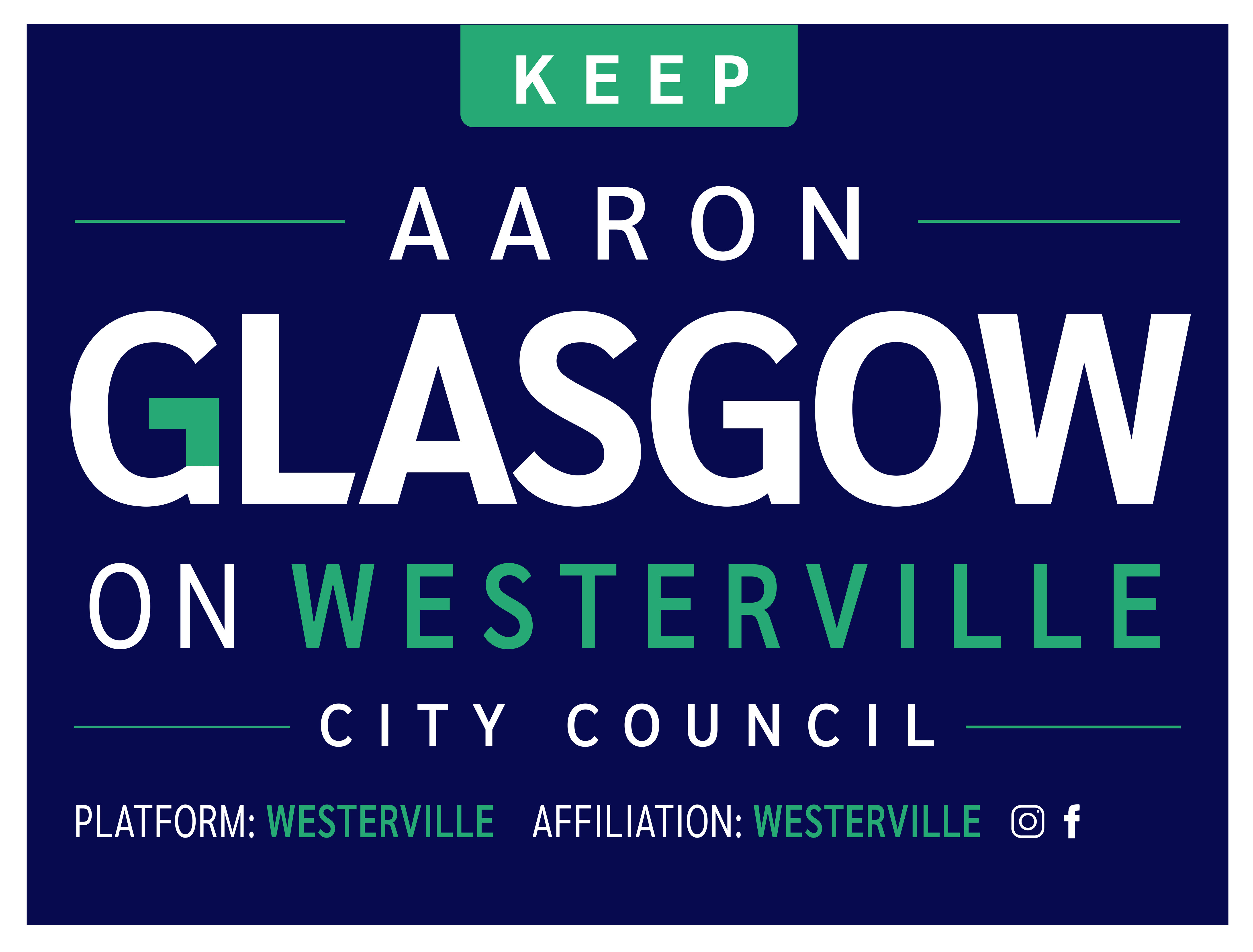 Aaron Glasgow for Westerville City Council